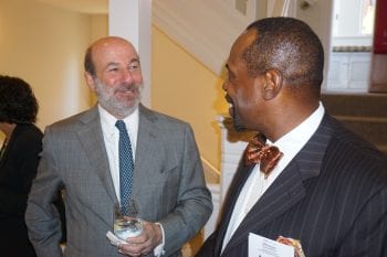National Council members Matt Seiden and Leroy Nunery at 10th Anniversary events in Washington, DC this spring. 